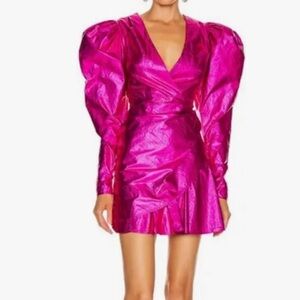 Vibrant Pink Mini Dress